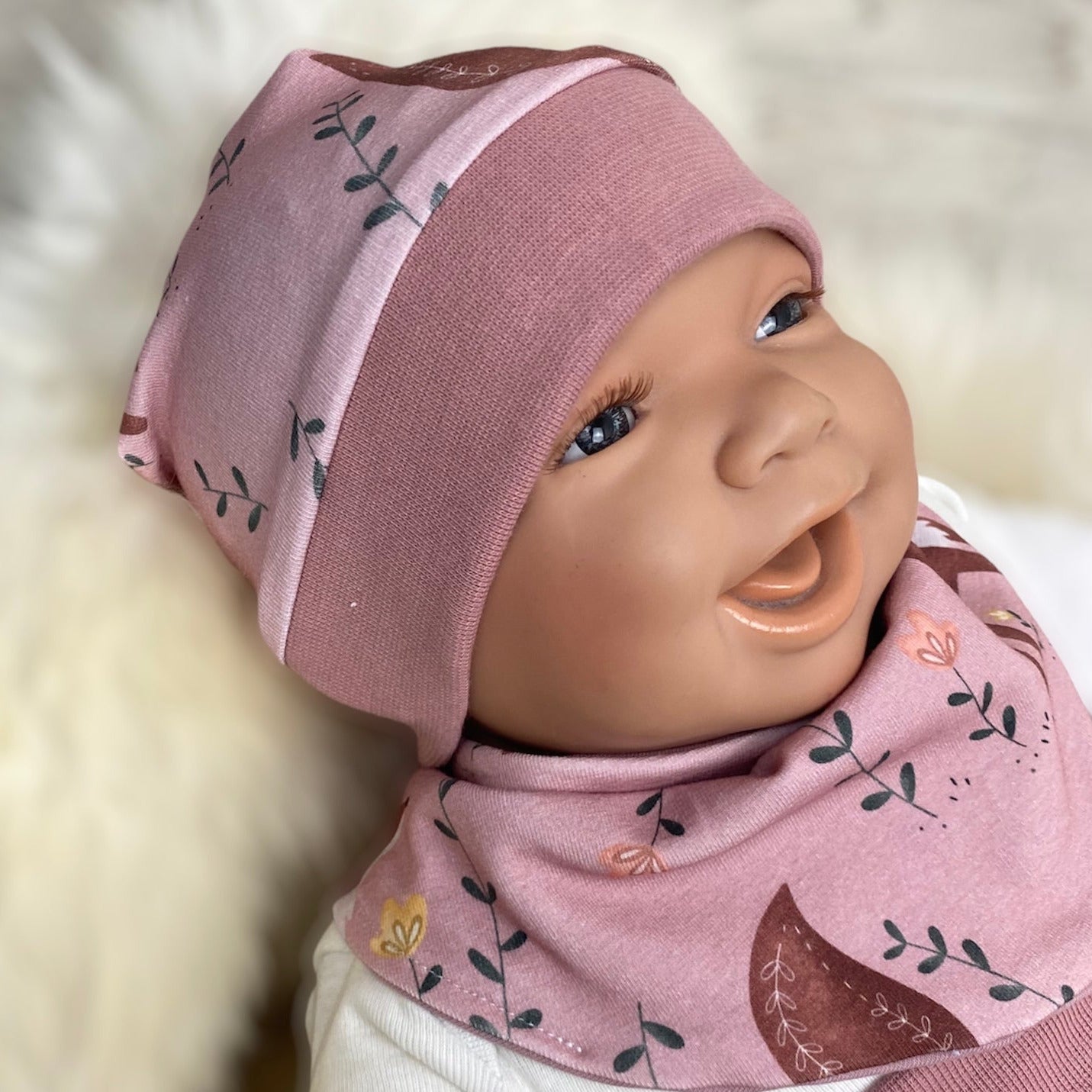 Baby set fox pink