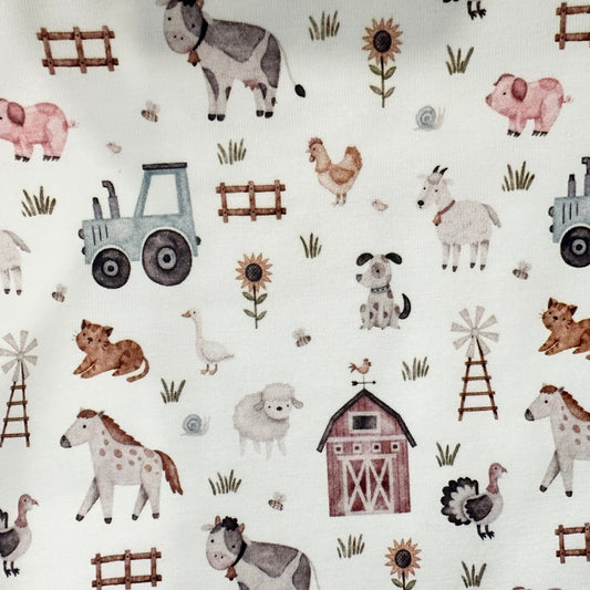 Bio Jersey fröhlicher Bauernhof 0.5 m