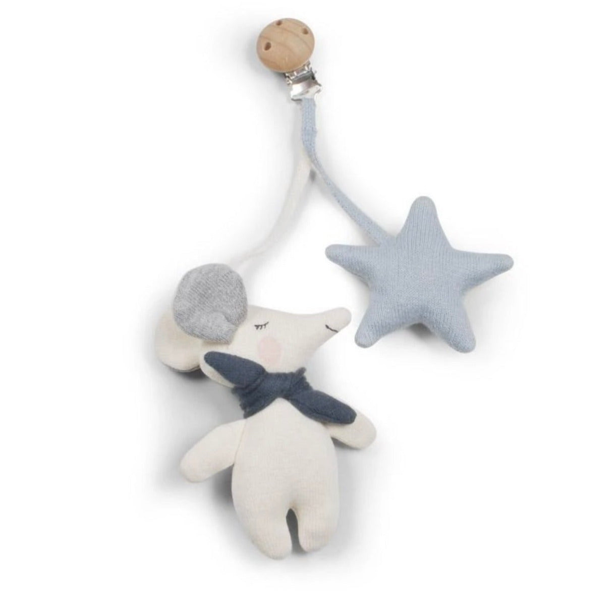 Saga Kinderwagenanhänger Maus Blau
