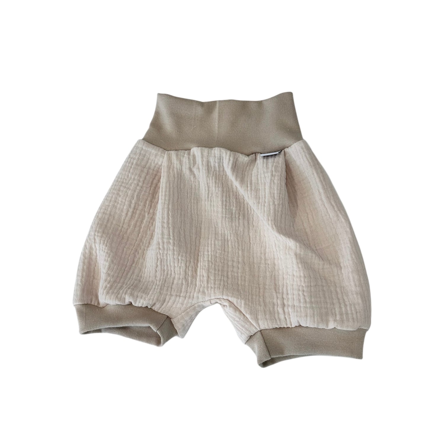 Pumpshorts Musselin Beige