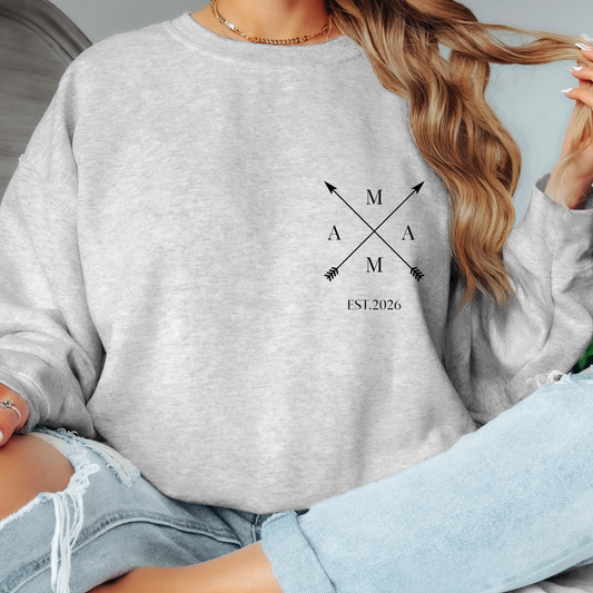 personalierbarer Mama  Sweater mit  Jahr