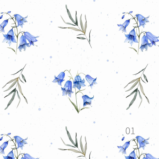 Reststück Bluebell 43cm  x VB