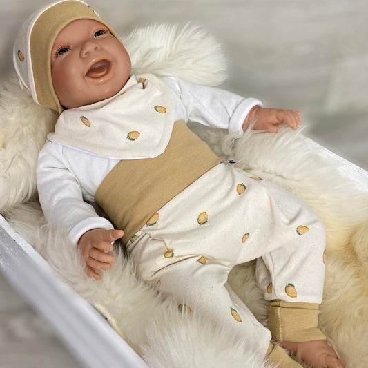 Baby bekleidungsset Zitrone 