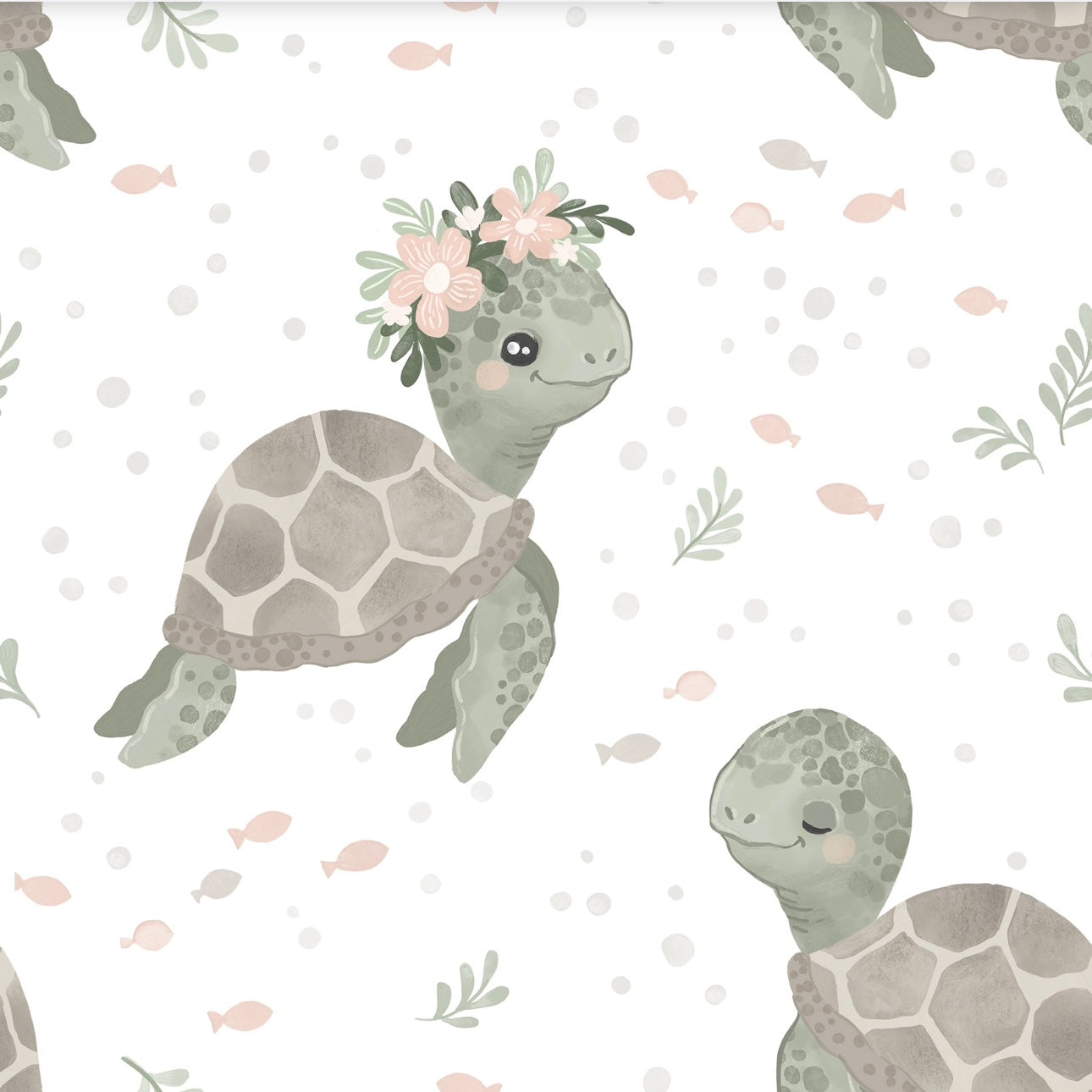 Reststück Flower Turtle 25cm  x VB