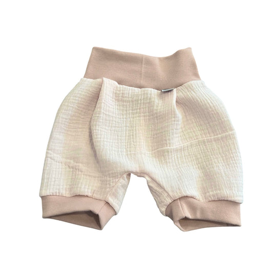 Pumpshorts Musselin zartrosa