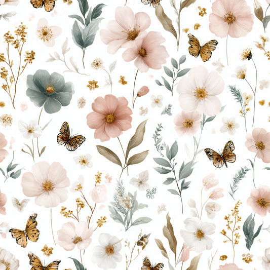 BIO Jersey lovely flower   0.5 m