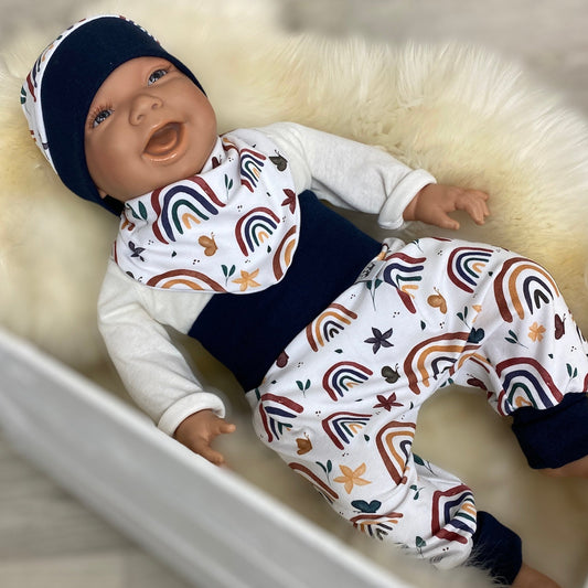 Baby bekleidungsset Regenbogen 
