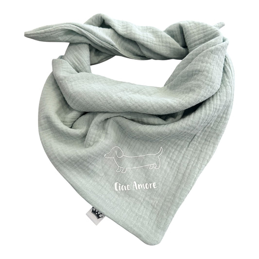 Halstuch Musselin mint Amore