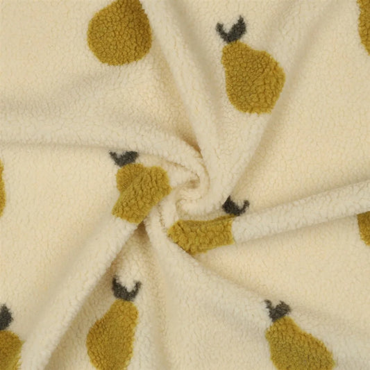 Teddystoff Birne ecru 0.5m