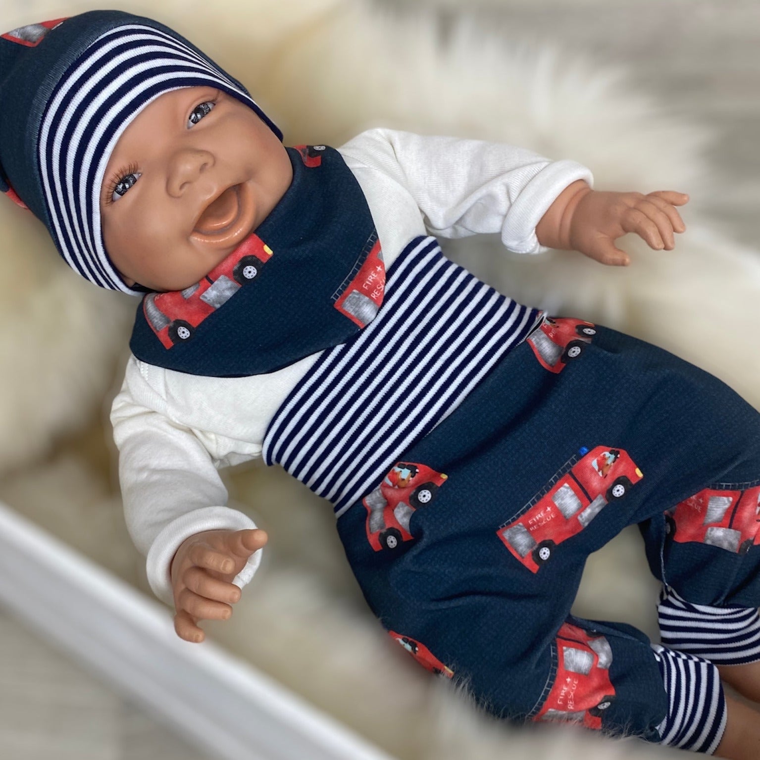 Baby bekleidungsset Feuerwehr 