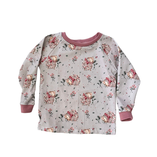 Kinder Pullover igel 