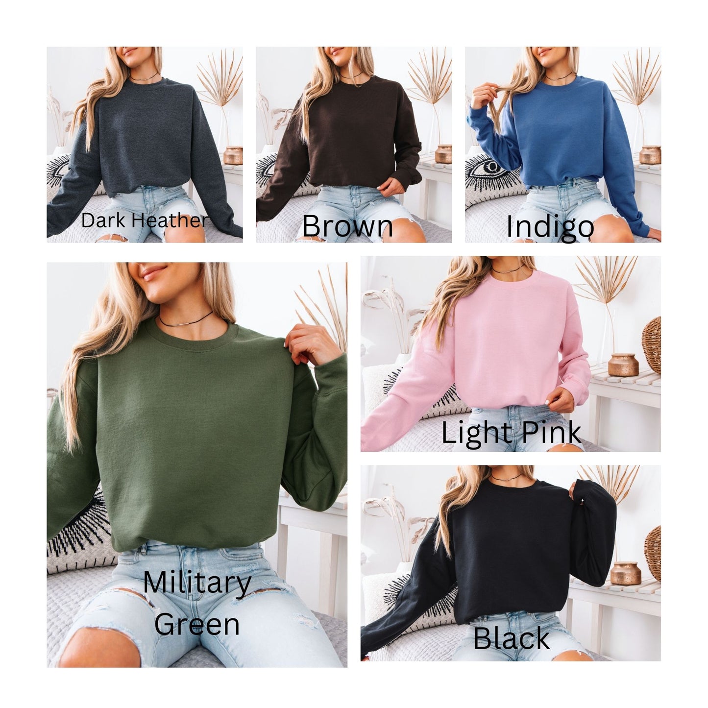 personalierbarer Mama  Sweater mit Blumen und Schleife