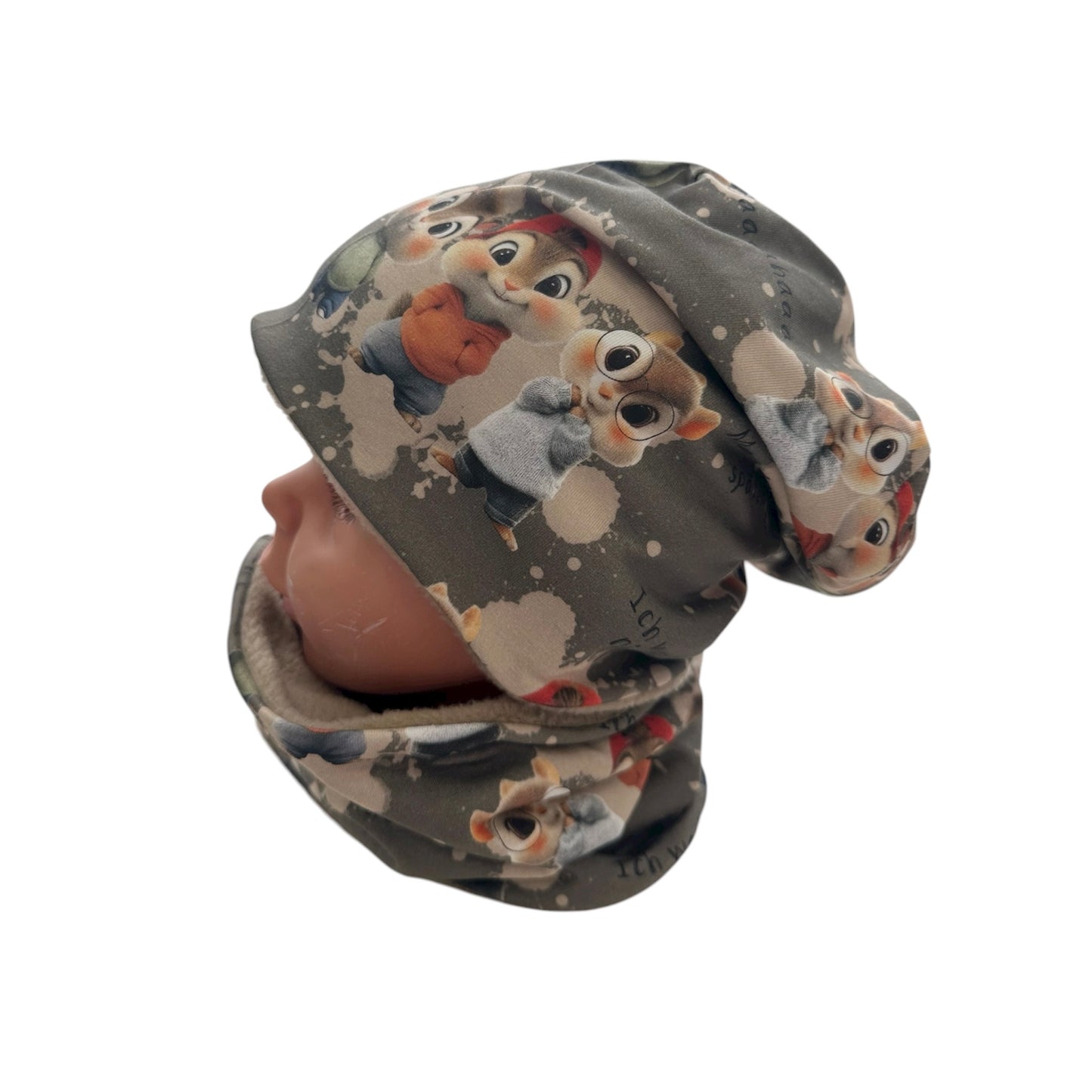 Beanie und Loop Streifenhörnchen