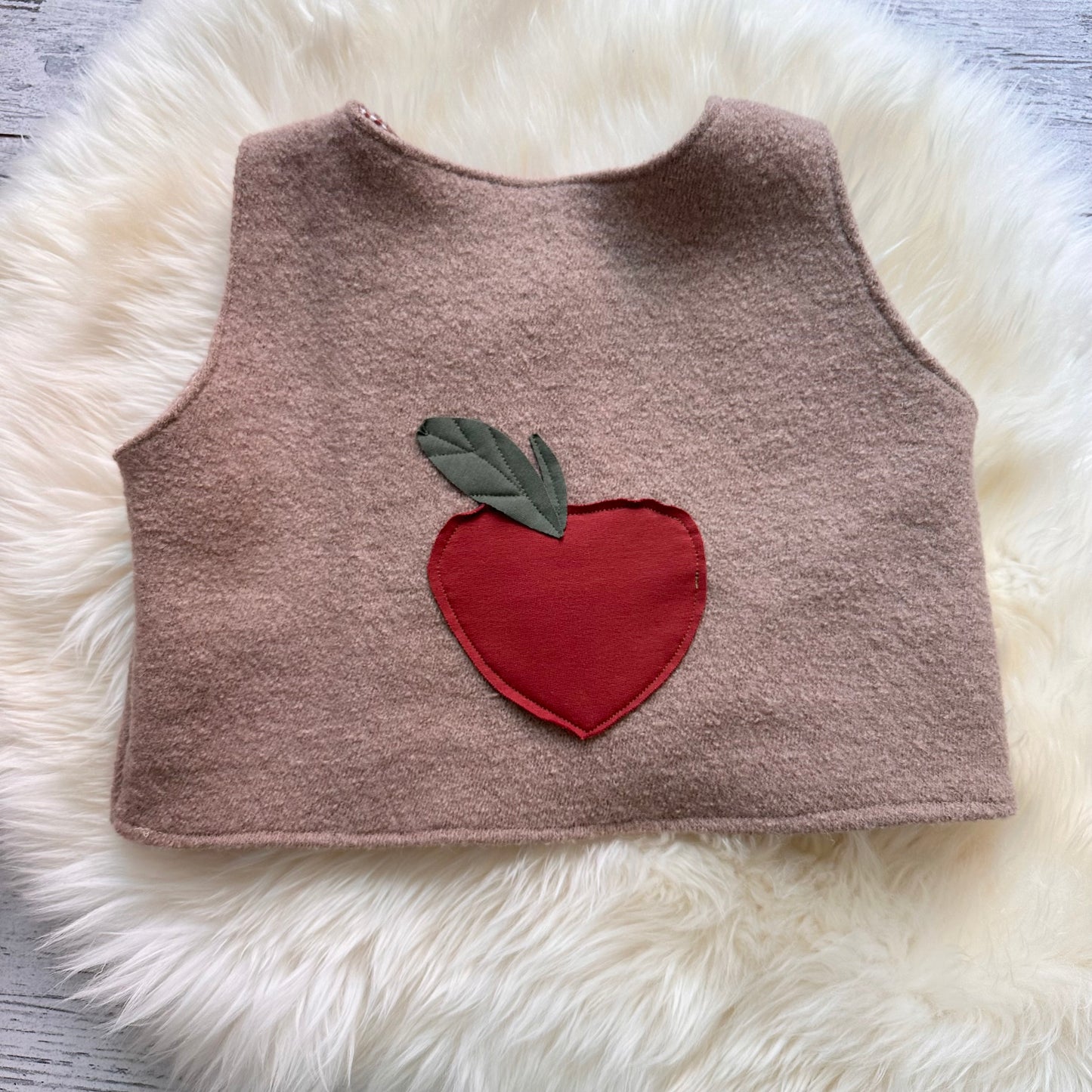 Walkweste Apfel