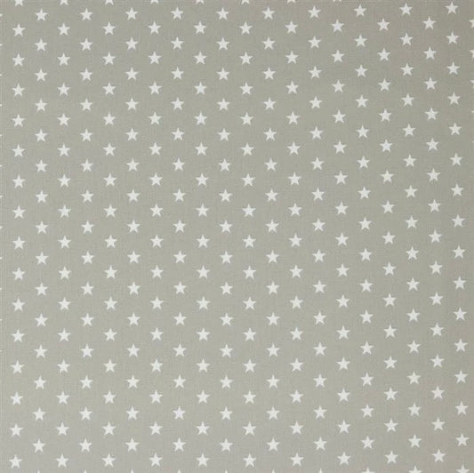 Baumwollpopeline Sterne latte macchiato (10mm) 0,5m