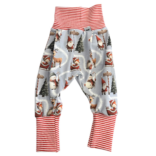 Pumphose Weihnachten blau