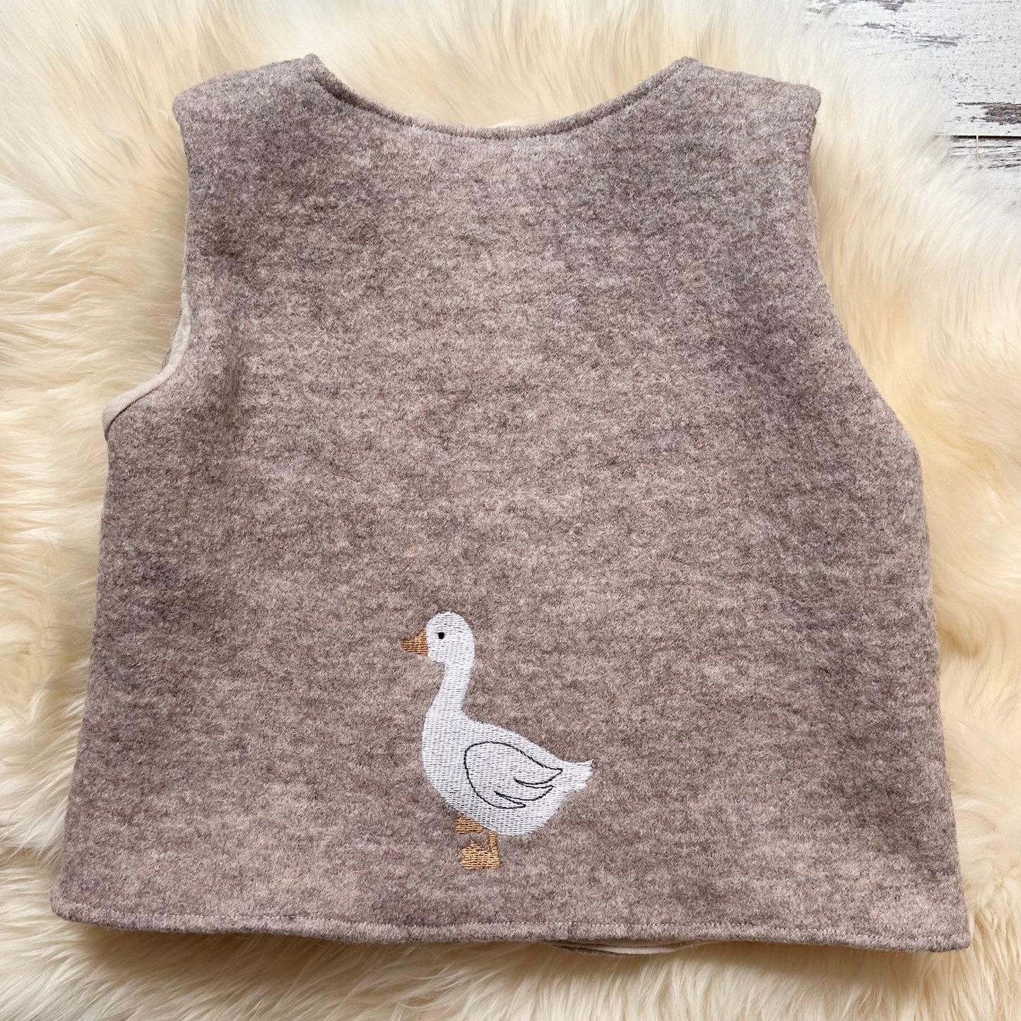 Walkweste Gans
