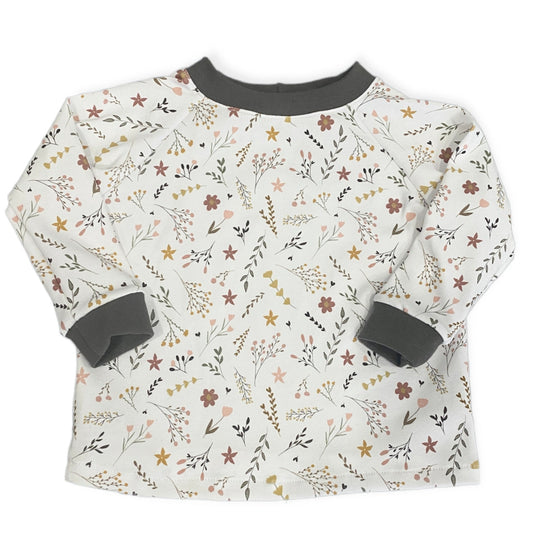 Kinder Pullover blumen 