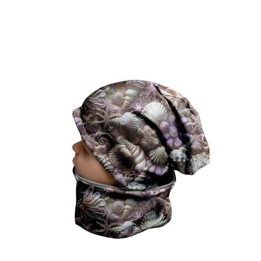 Beanie und Loop Muschel 3d