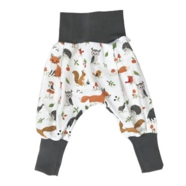 Pumphose mit fuchs und reh 