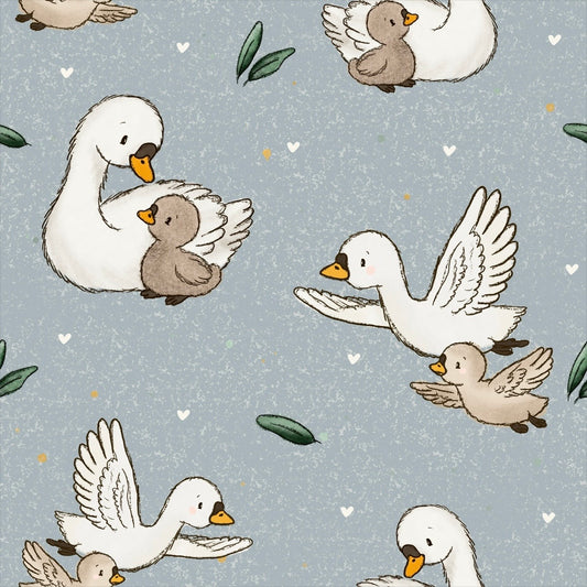 BIO Jersey 0.5 m Schwanenfamilie