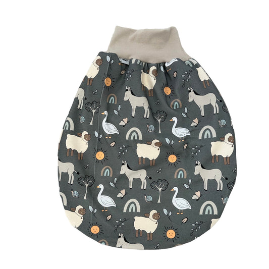 Schlafsack Baby Bauernhof 