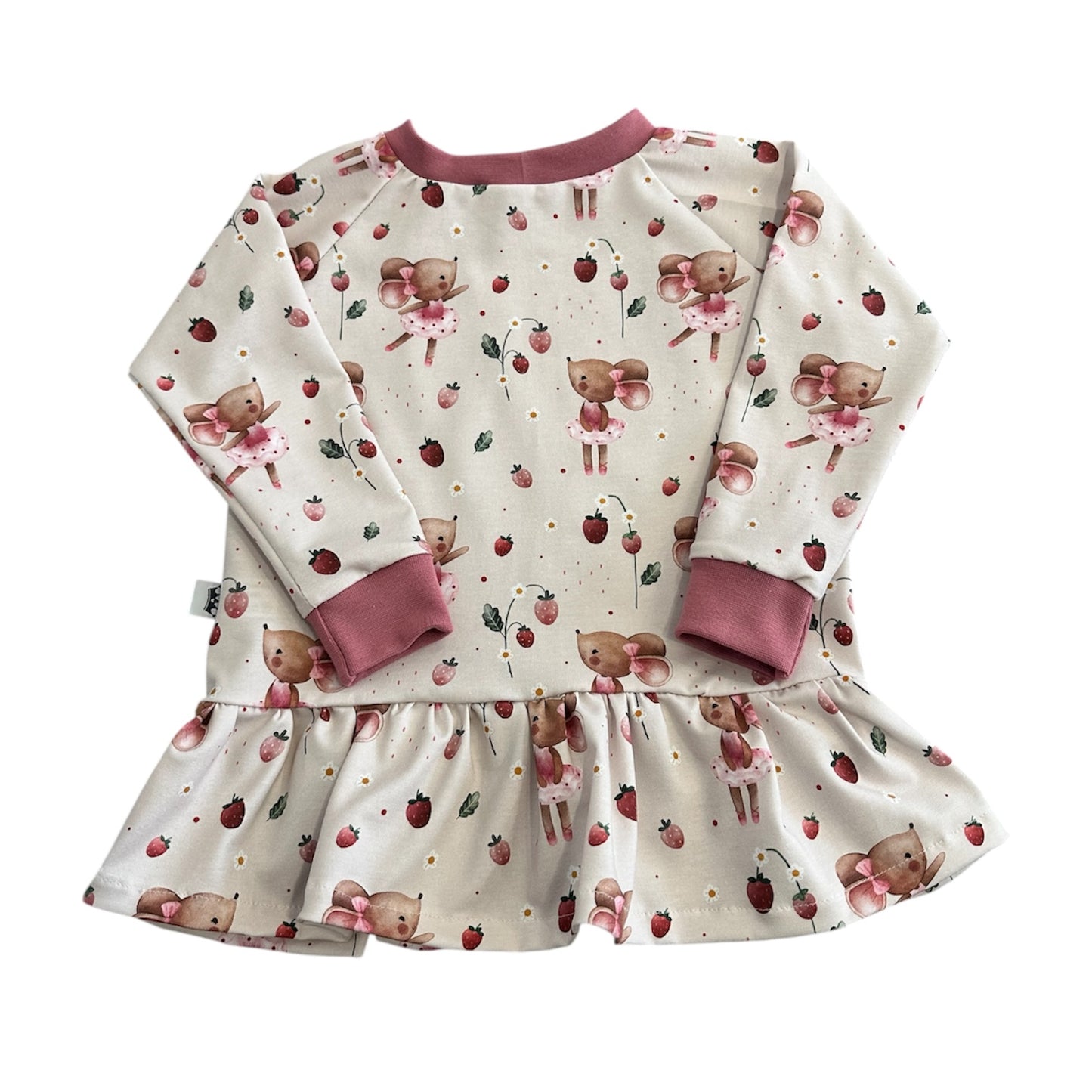 Pullover mit Rüschen- Miss Mouse