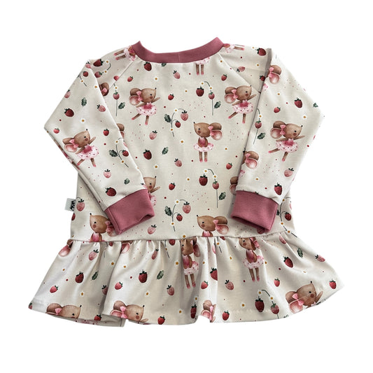 Pullover mit Rüschen- Miss Mouse