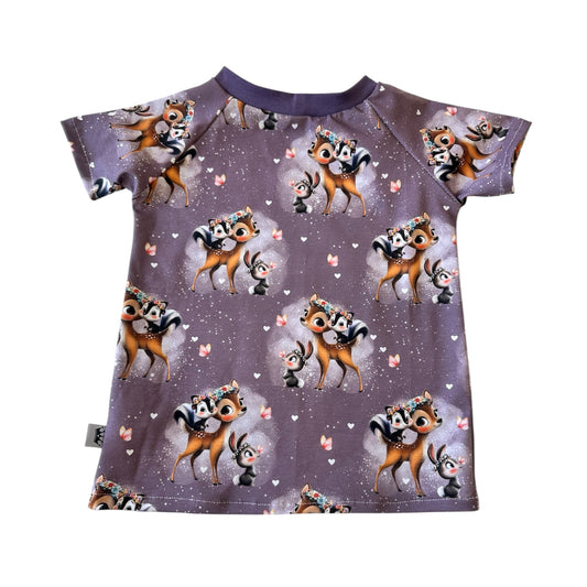 T- Shirt Rehfreunde lila