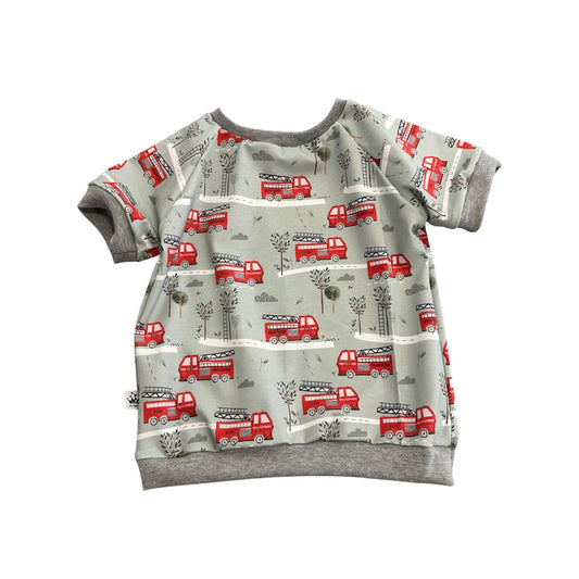 T- Shirt Feuerwehr mint