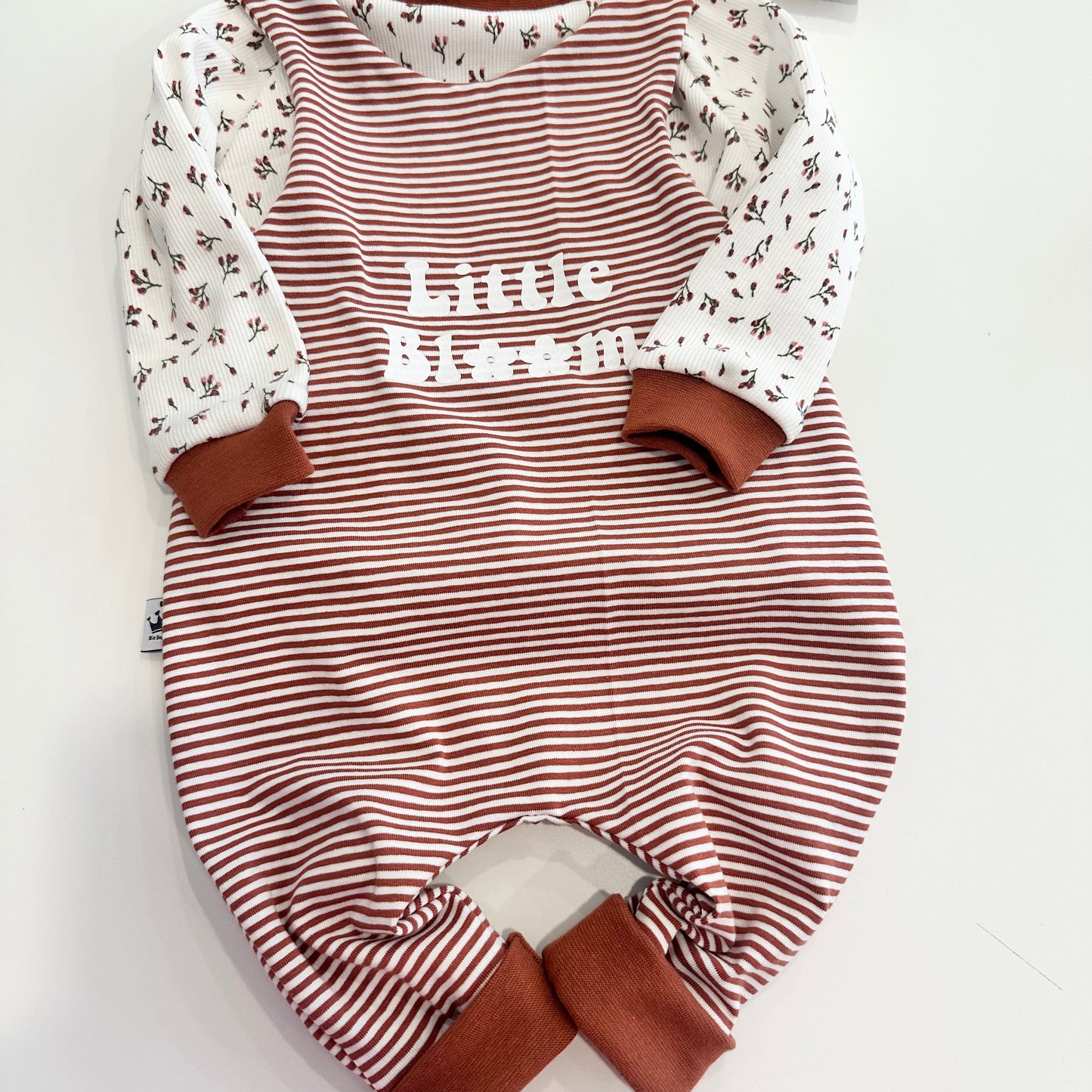 Strampler Streifen Little Bloom