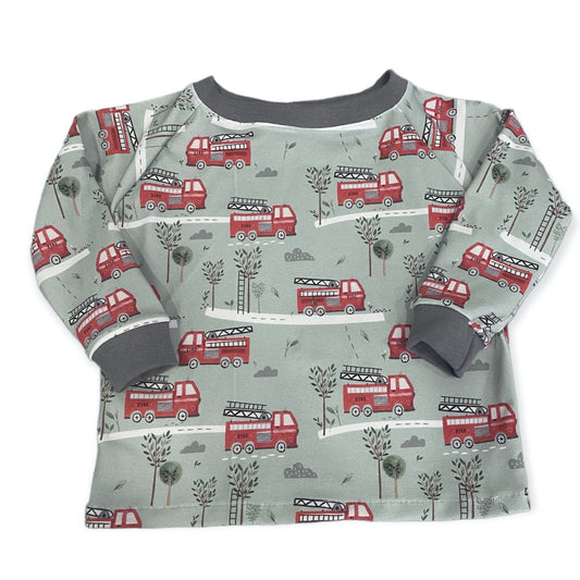 Kinder Pullover Feuerwehr 