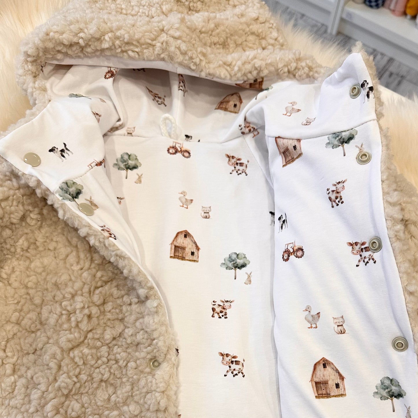 Teddyjacke Cute Farm