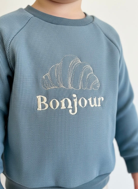 Limitierter Pullover Rip Croissant