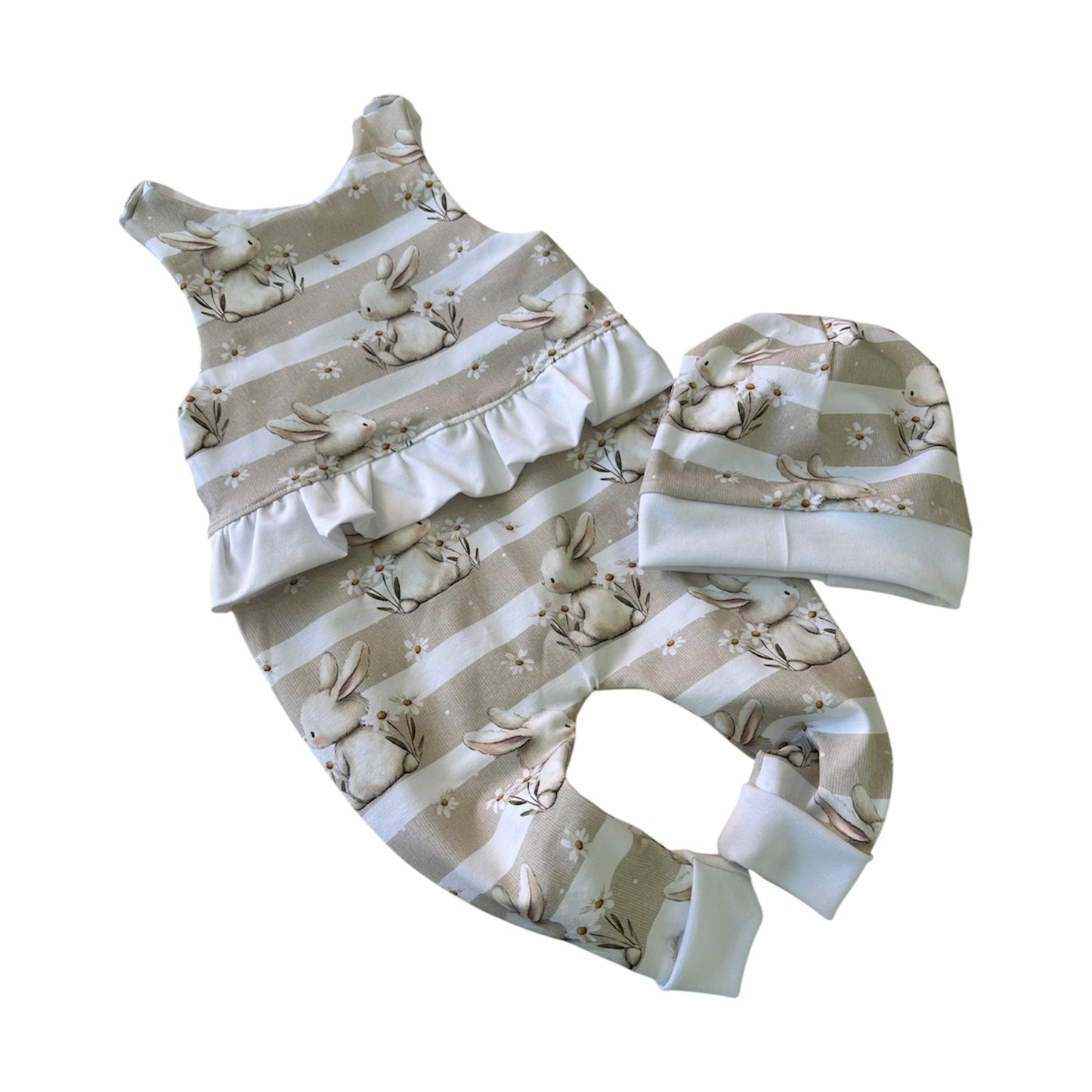 Strampler Flower Rabitt