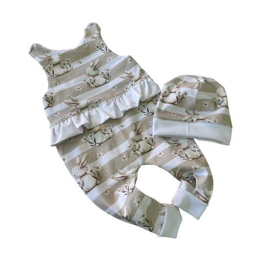 Strampler Flower Rabitt