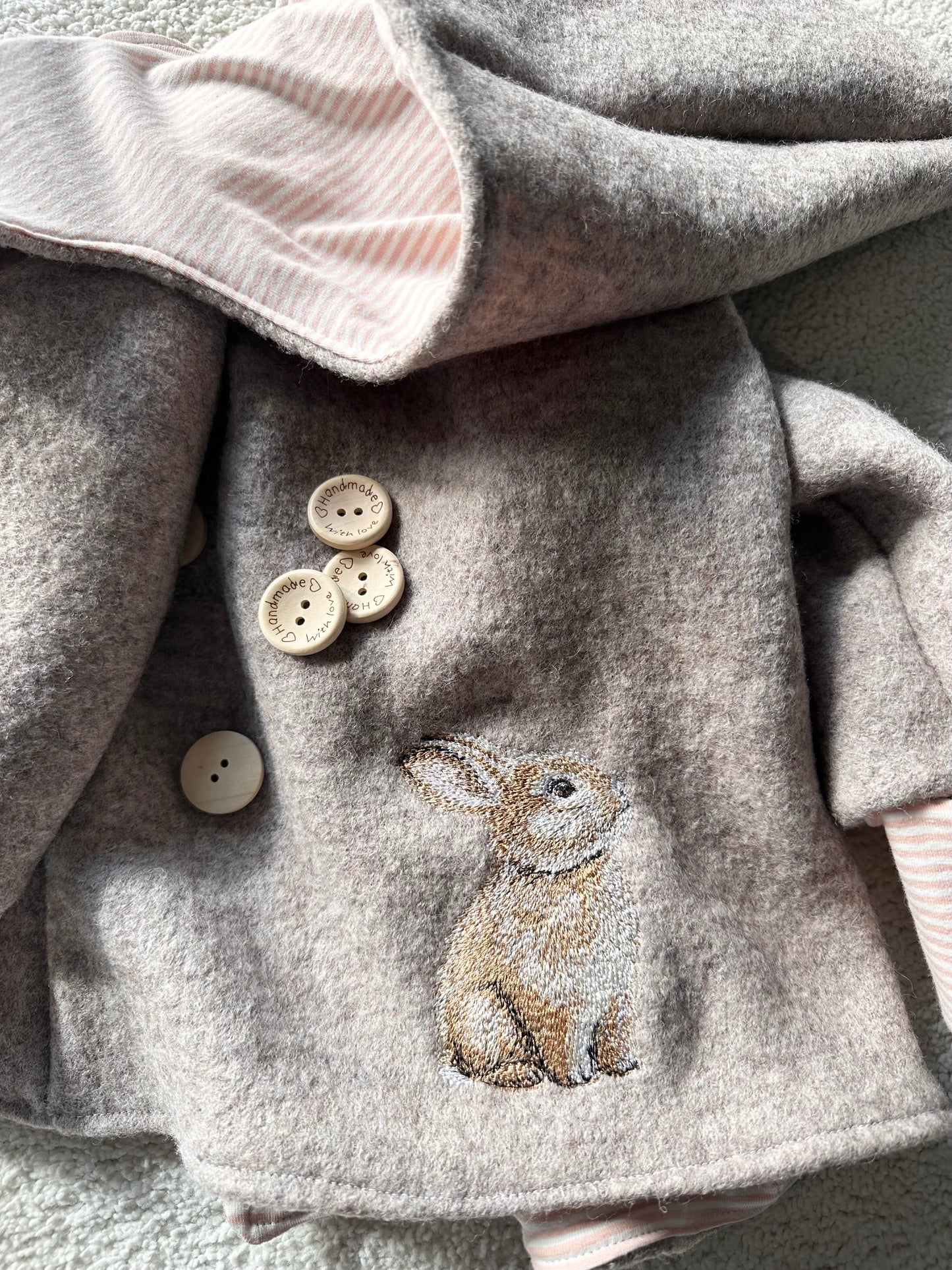 Walkjacke Hase
