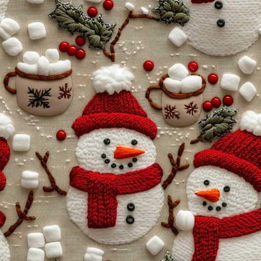 BIO Jersey Schneemann  3d Optik     0.5 m