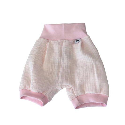 Pumpshorts Musselin Hellrosa