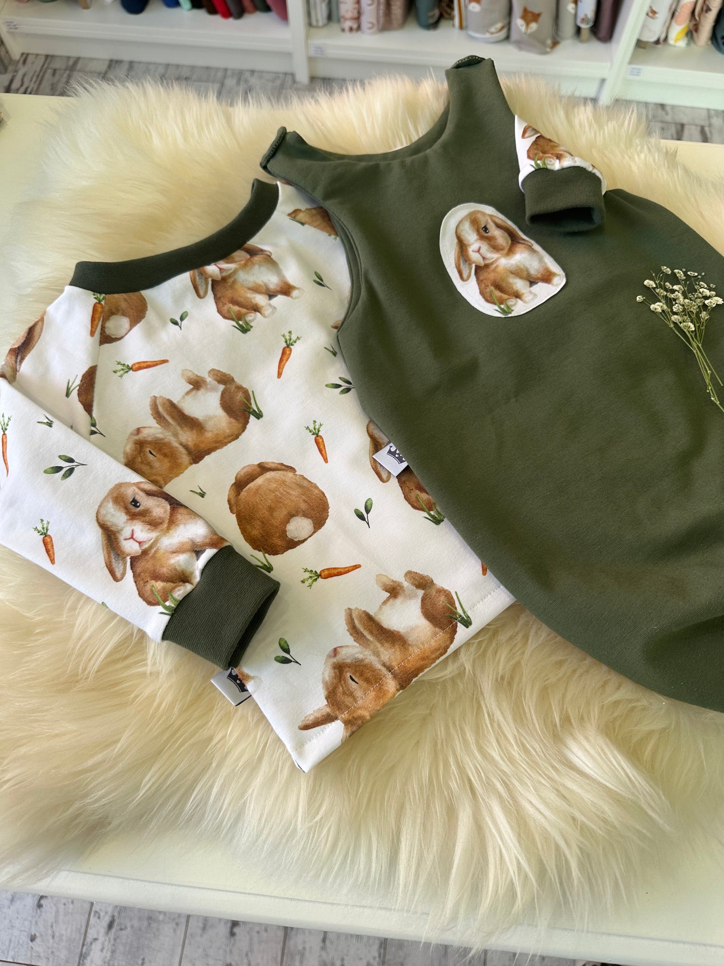 Strampler Set Karl Kaninchen