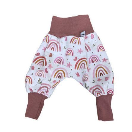 kinderhose rosa Regenbogen 