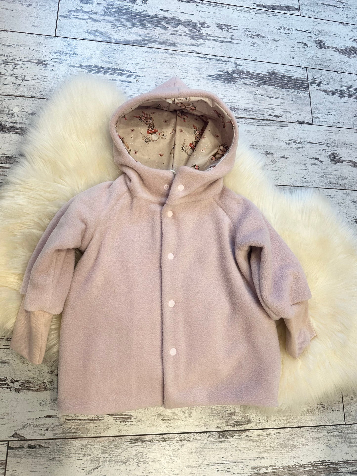 Fleecejacke Hase Fliegenpilz