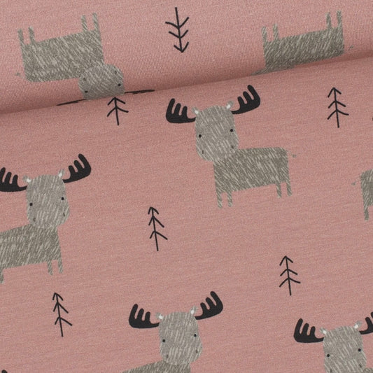 Bio Jersey Elch altrosa  0.5 m