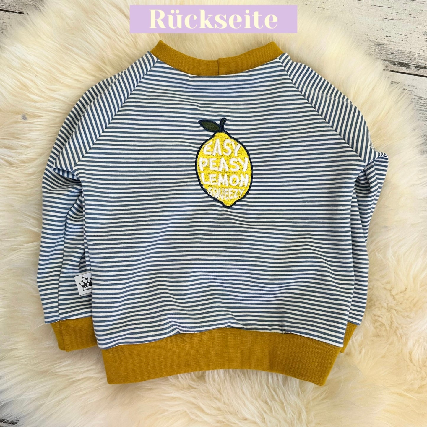 Limitierter Pullover Zitrone