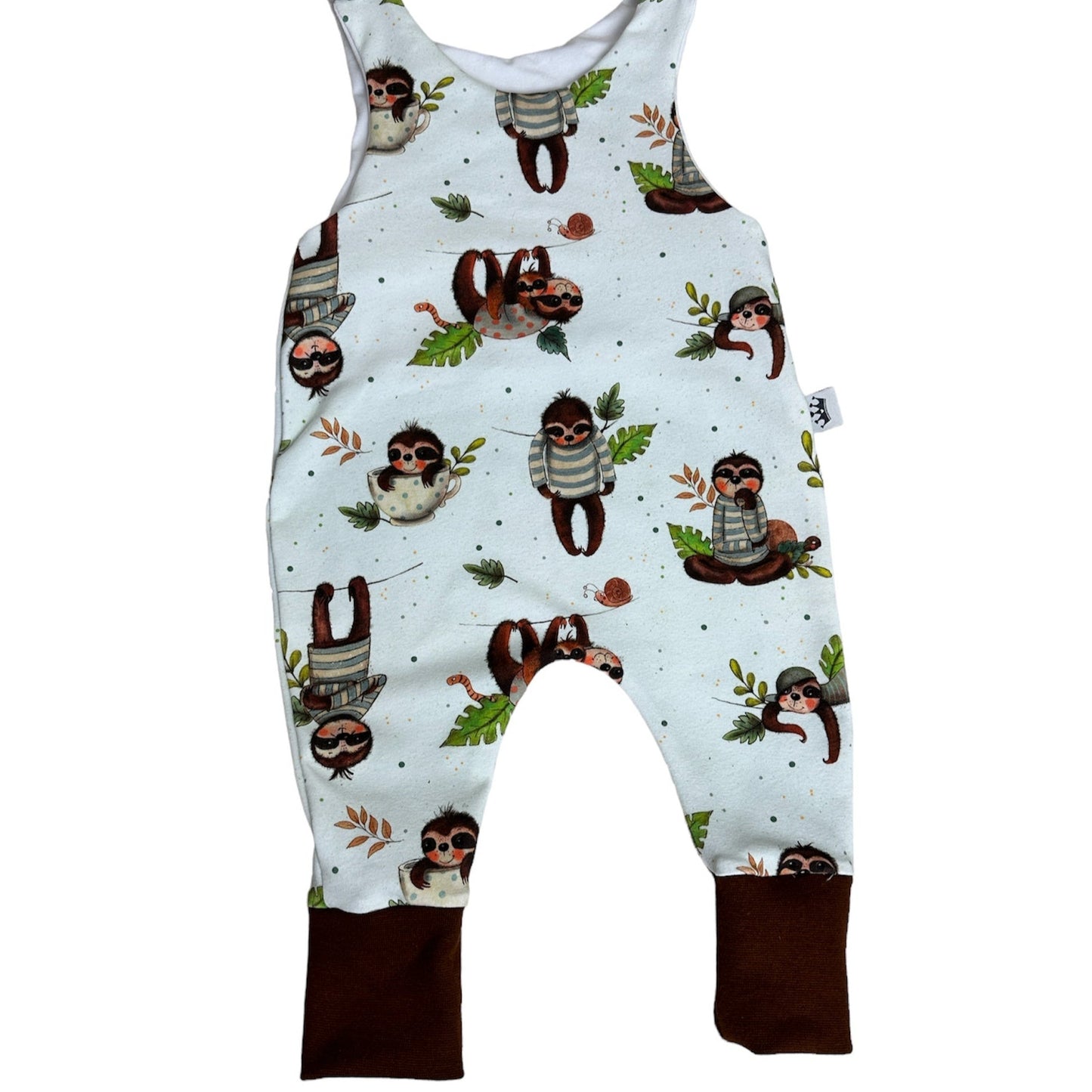 Baby Strampler Faultier 