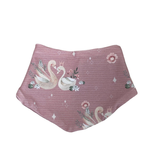 baby Halstuch schwan rosa 