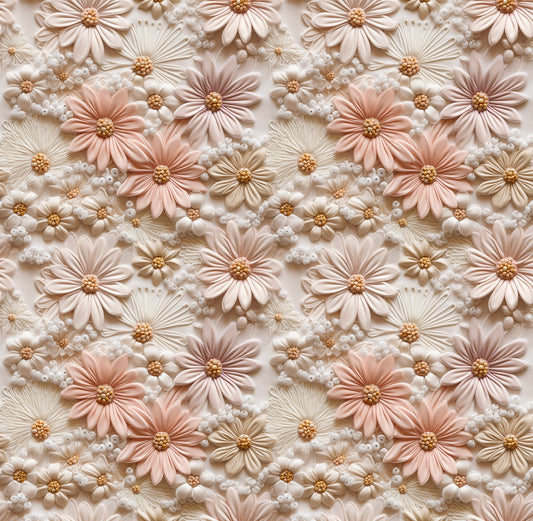 jersey 3d blumen