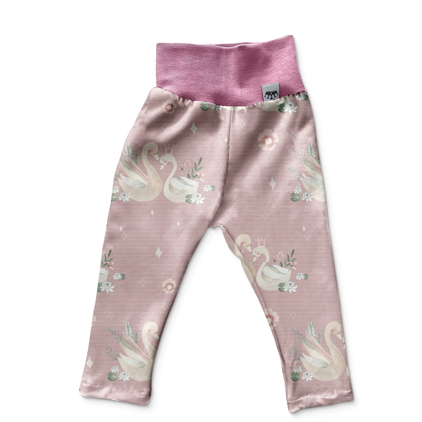 Leggings mädchen schwan