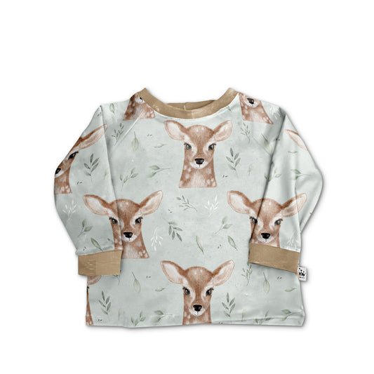 Kinder Pullover reh mint